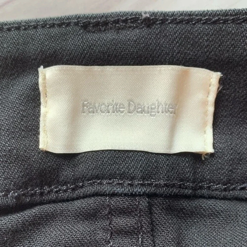 NWOT Favorite‎ Daughter | Long Slim Black Denim Shorts 30